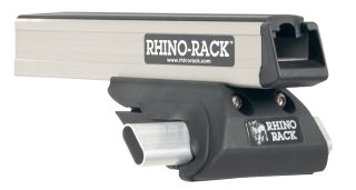 Rhino Rack Heavy Duty CXB Silver 2 Bar Roof Rack-JA0559