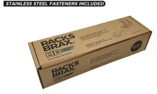 Racksbrax HD Adjustable Brackets - Long (DOUBLE) - 8306